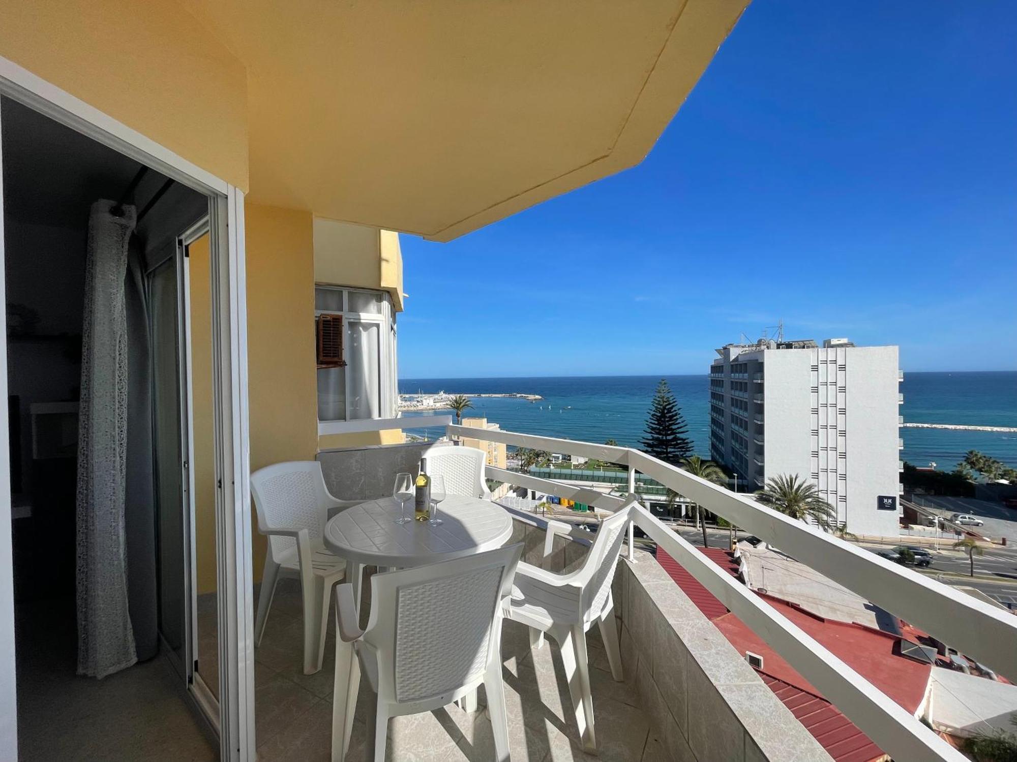 Apartmán Vistas Al Mar Y Al Puerto Deportivo Benalmádena Exteriér fotografie